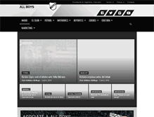 Tablet Screenshot of caallboys.com.ar